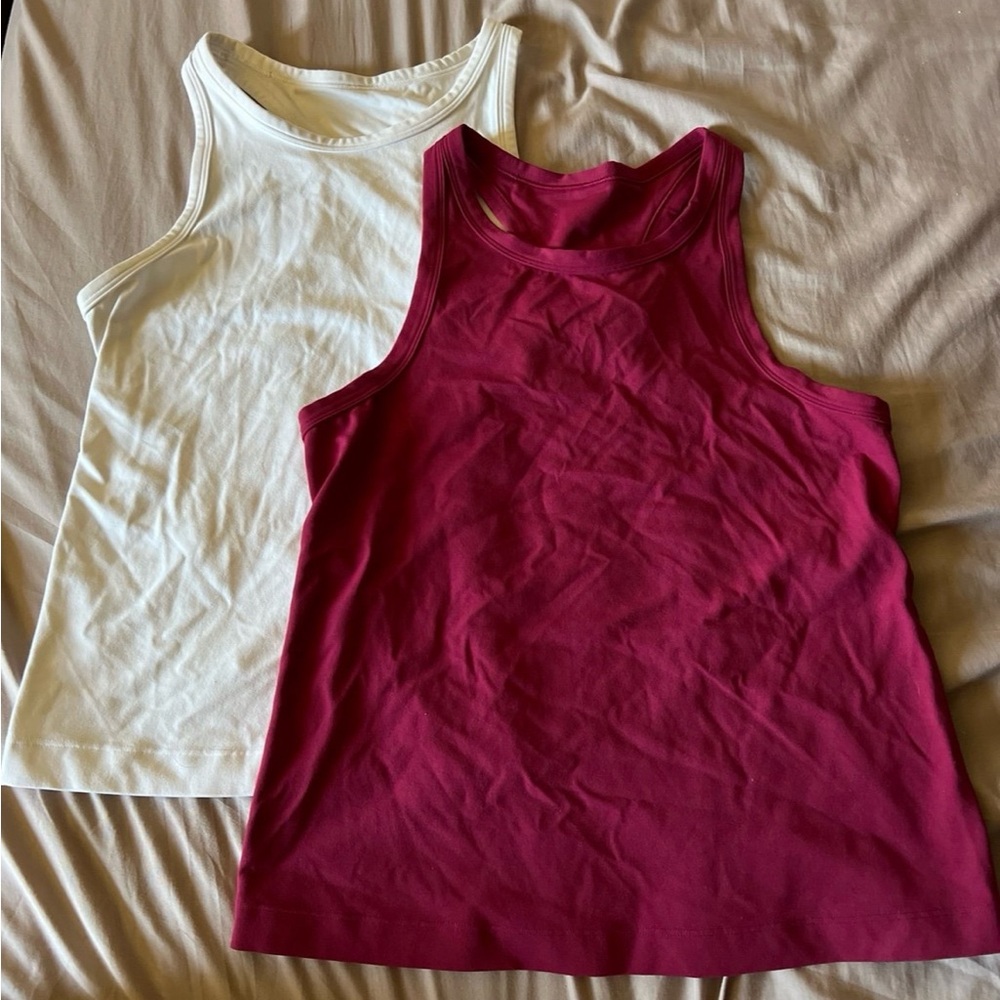 Lululemon Align Racerback Tank Tops (2)